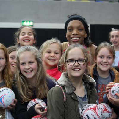 Meeting Natalie Haythornthwaite WA/GA plays for Manchester Thunder in the Superleague